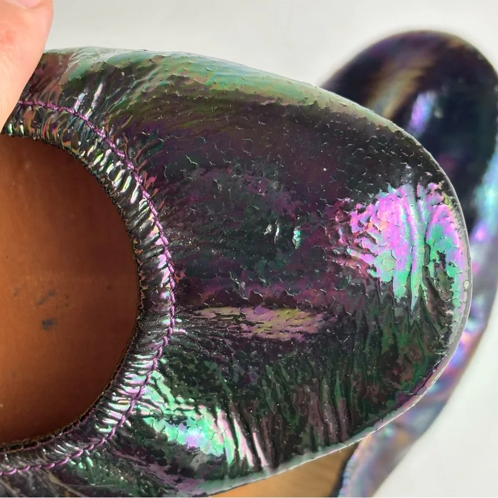 Tieks Arabian Nights Iridescent Flats Limited Edition Size 7 - Picture 7 of 16